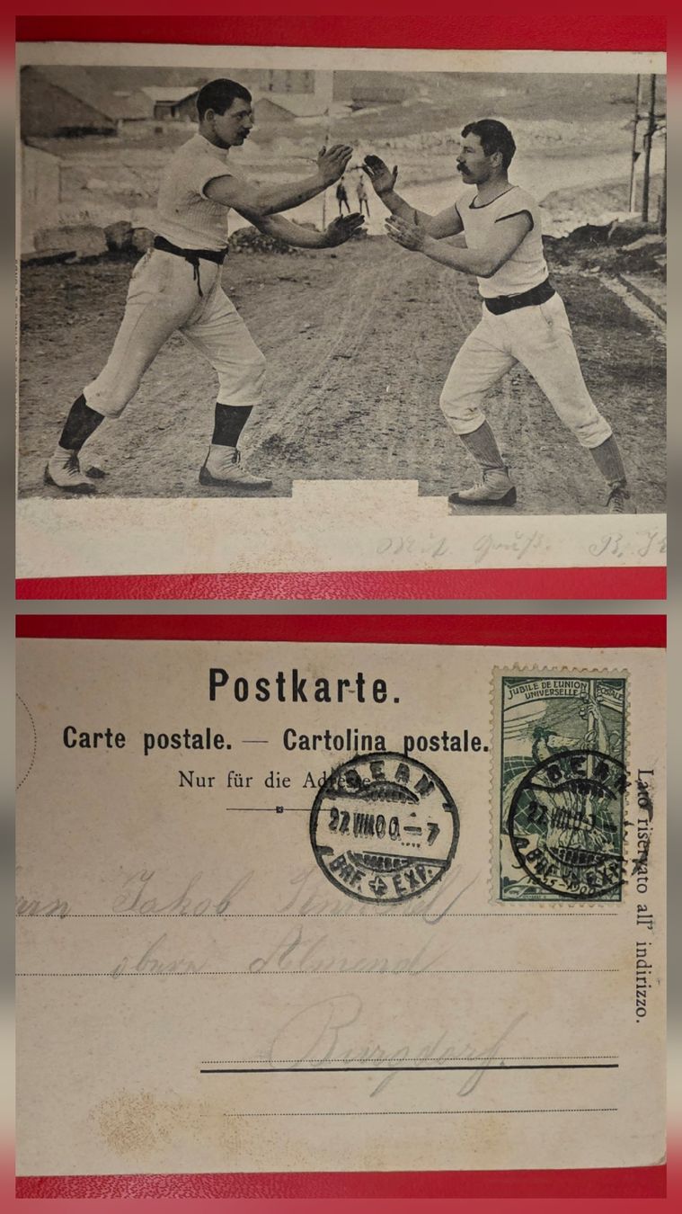 Ansichtskarten: Postkarte 1900 – Gebraucht aus Bern von Kocholo 2