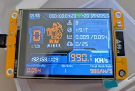 NMM Miner / Nerd Miner ~1000kH/s  (neu)