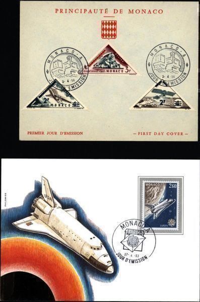 Tous les timbres: MONACO FDC/ Blocks etc. (AZ225) – D'occasion à Seuzach par Harri19 2