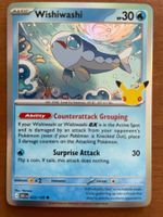 Pokemon Wishiwashi Holo 30 Jahre (Versand gratis)