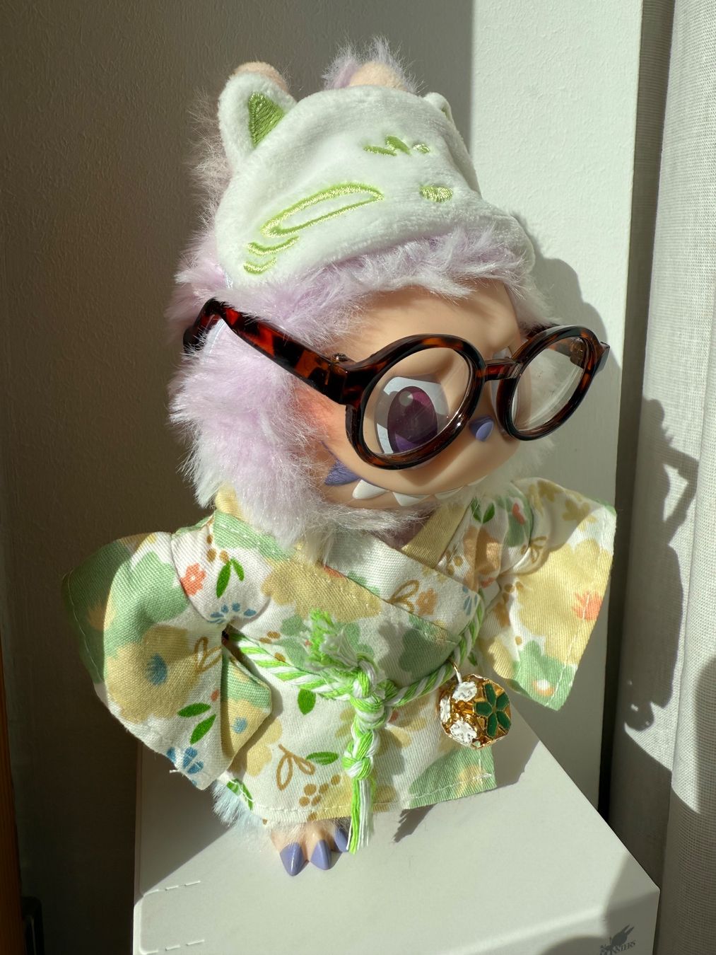 Statuette: Authentic custom Labubu Luck Kimono – Nuovo (secondo la descrizione) da Airolo venduto da MomTheBraggerStudio 6
