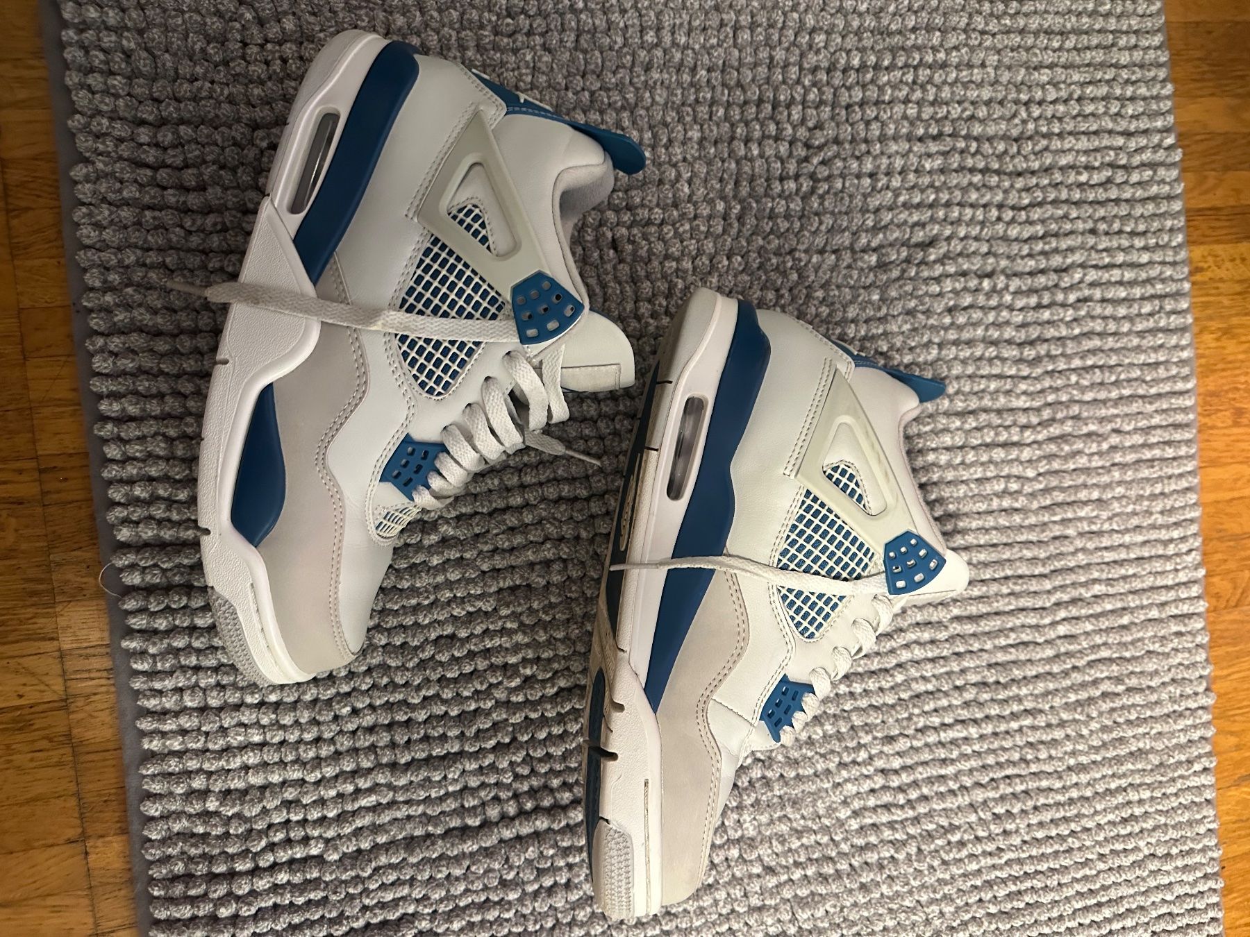 Jordan Scarpe da uomo: Jordan 4 retro Military Blue – Usato da Dübendorf venduto da Lucas200000