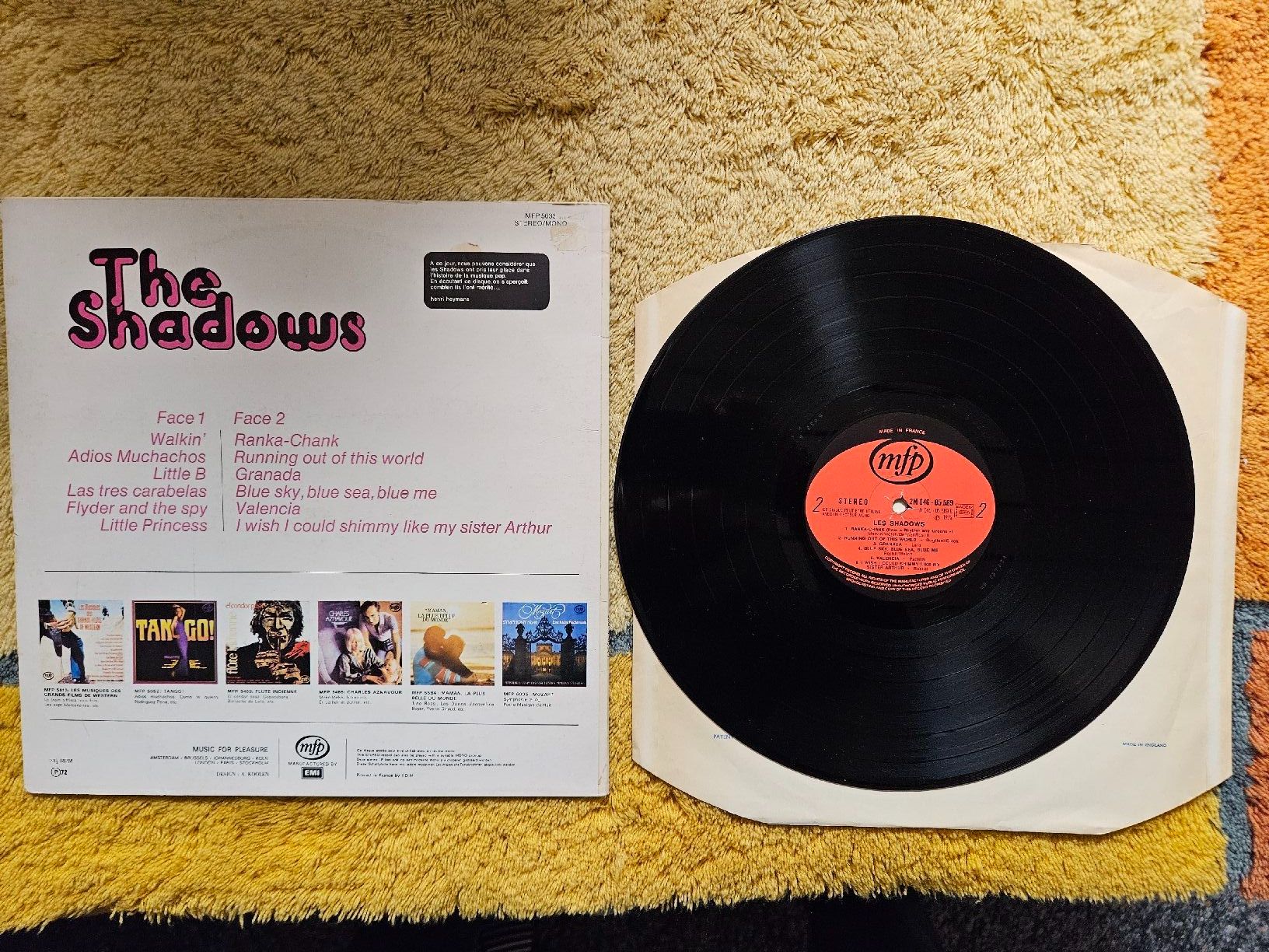 Dischi in vinile: The Shadows Schallplatte Lp - Les Shadows – Usato da Lyss venduto da Alexine 1