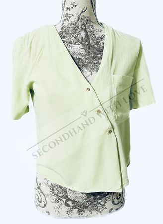 # WOMAN - Crop Bluse Gr. S - MANGO SUIT #