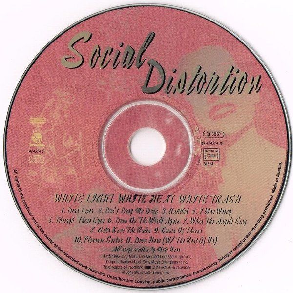 CDs: Social Distortion – White Light, White Heat, White Trash - b – D'occasion à Brittnau par Zibu 2