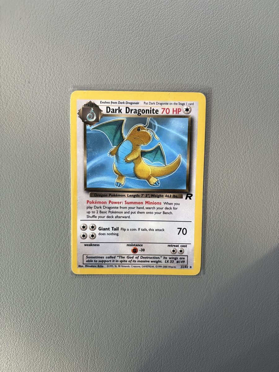 Pokémon Cartes à collectionner: Dark Dragonite 22/82 – D'occasion à Gretzenbach par Fab_gwm2