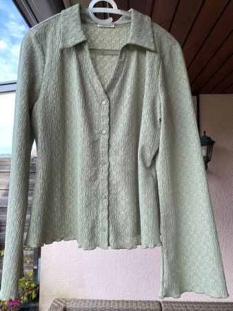 Cache Cache Bluse, Grünton, Grösse 42, Top Zustand!