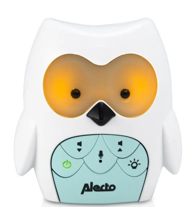 Babyphone: Alecto Digitales Babyphone DBX-84, Eule, weiss/mintgrün – Nuovo e nell'imballaggio originale da Bassersdorf venduto da COOL-AG 2
