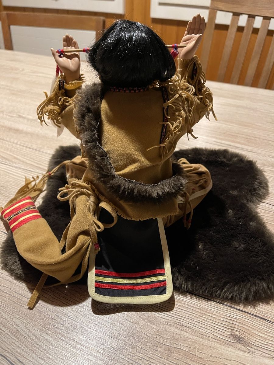 Bambole: Puppe  Indianerhäuptling – Usato da Fahrni b. Thun venduto da ams_56jv 3