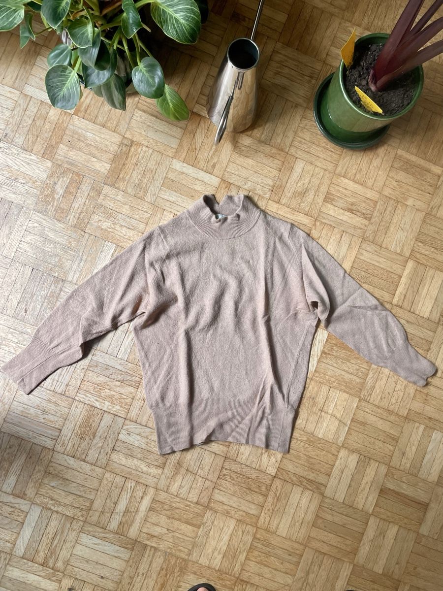 Benetton Pullover & Sweatshirts: Kaschmir Pullover von Benetton, beige, Grösse S – Gebraucht aus Zürich von Carlajimena 1