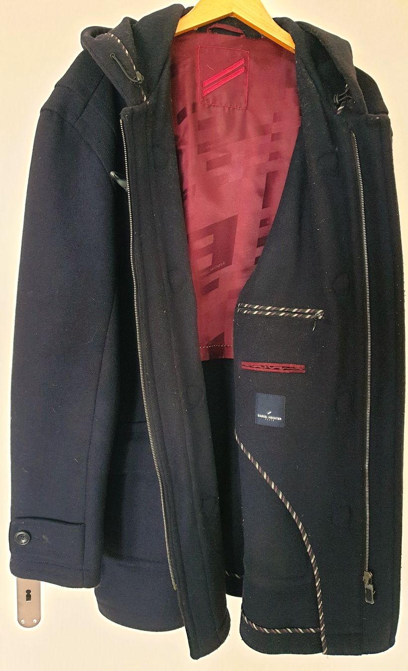 Daniel Hechter Cappotti: *** DUFFLE COAT MIT KAPUZE DANIEL HECHTER *** – Usato da Kilchberg ZH venduto da Milchp1 1