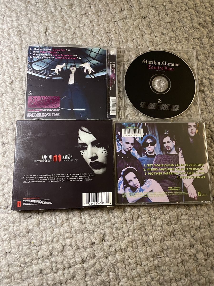 CD: 3x Marilyn Manson  – Usato da Reinach AG venduto da trigger7811 1