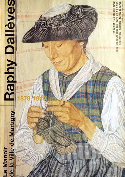 Foto & Immagini: Taphy Dallèves (Tricoteuses) – Nuovo (secondo la descrizione) da Bern venduto da Vintage-Art-Poster
