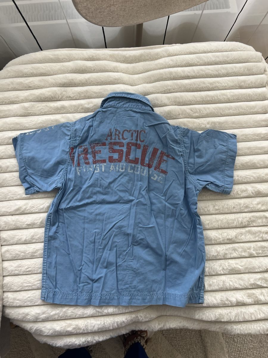 Napapijri Chemises, T-shirts & Polos: NAPAPIJRI HEMD BLAU GR 4/104 – D'occasion à Basel par theo-g77 3
