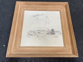 Original Werk von Walter Dick 1977     (ID 5042)