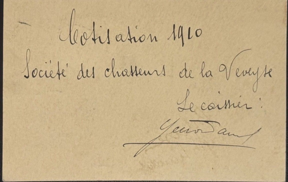 Tous les timbres: Alte Postkarte mit Stempel Chatel-St. Denis 1910 – D'occasion à birsfelden par tim0444 1