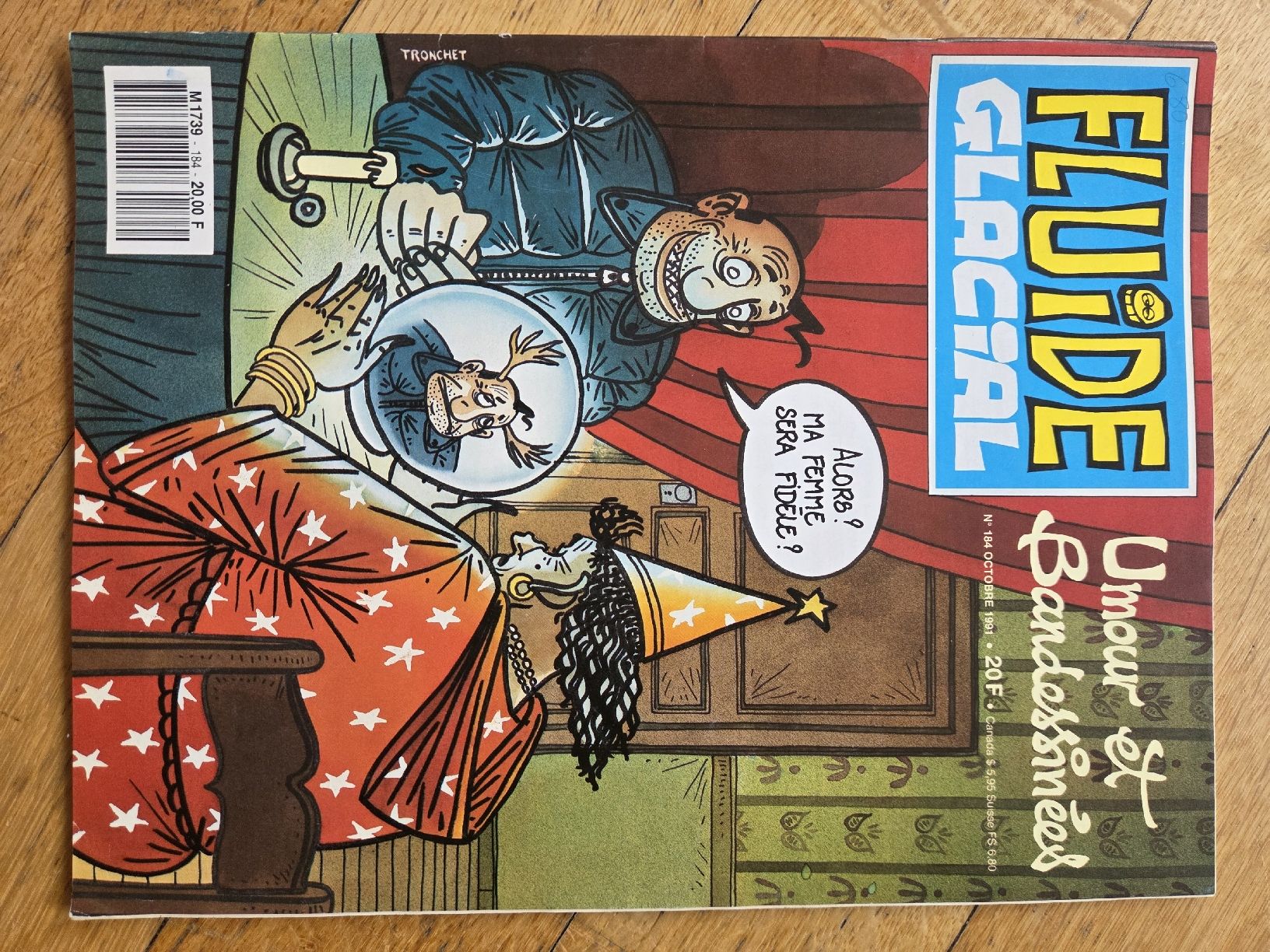Fumetti: Fluide Glacial N°184 Octobre 1991  – Usato da Territet venduto da Cenh