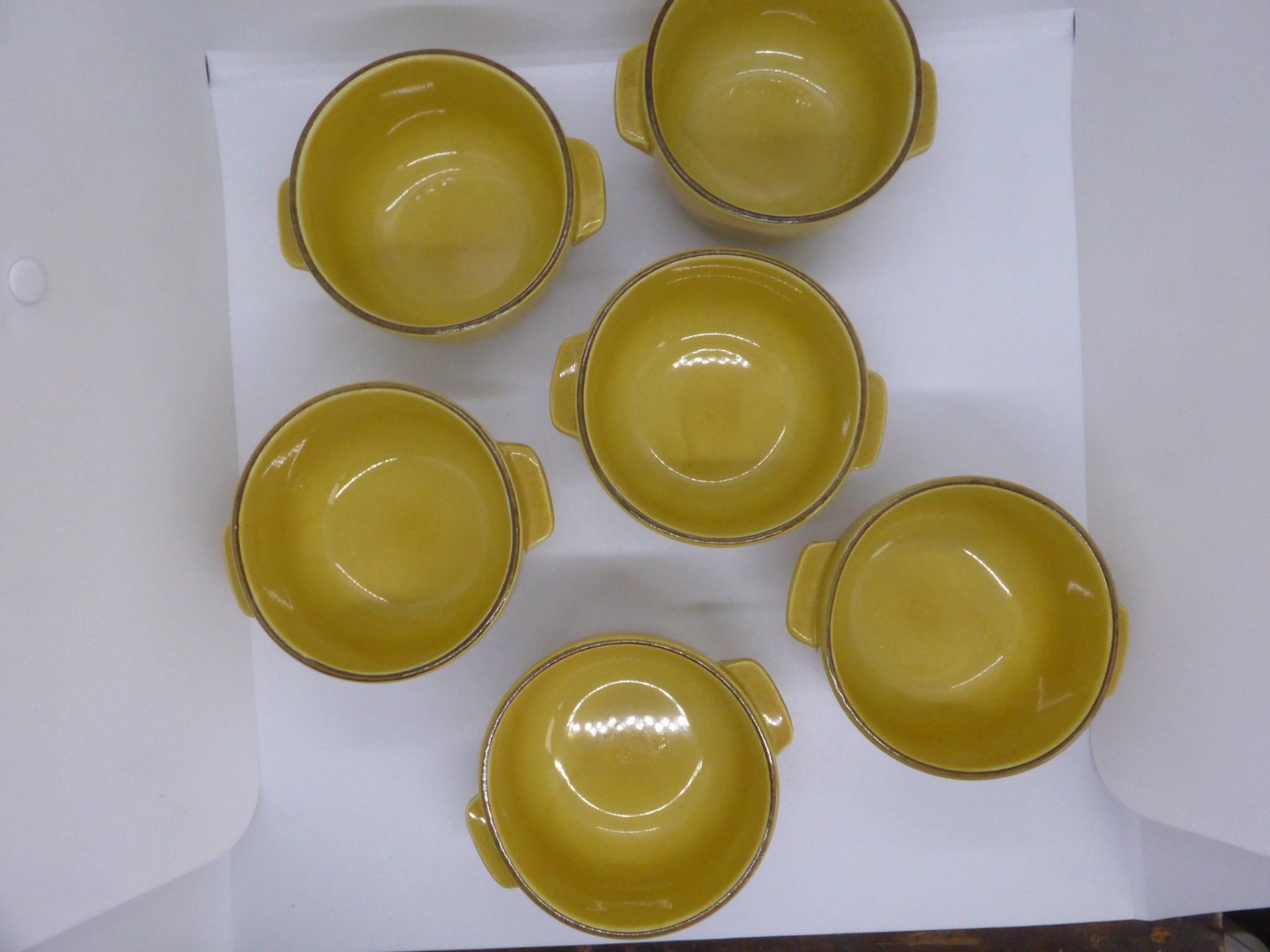 Rössler Ciotole: Rössler décor "muscade" lot de 6 bols à bouillon – Usato da Porrentruy venduto da Kim017 4