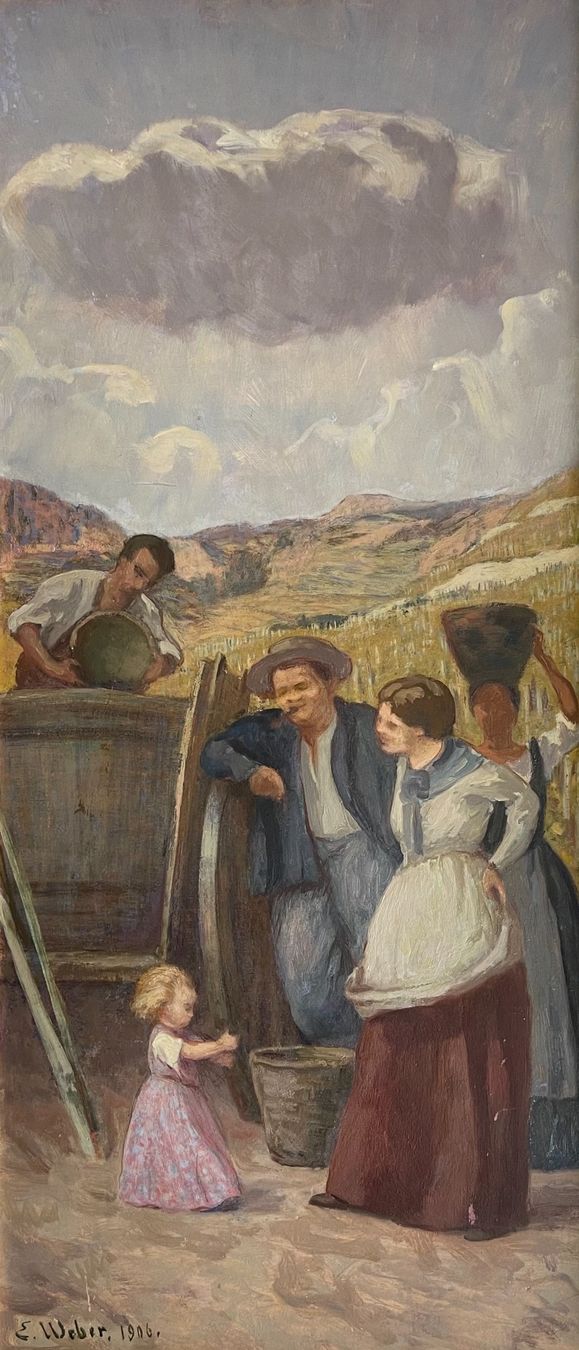 Dipinti: Emil Weber (1872-1945) – Usato da Grosshöchstetten venduto da Perle1951 1