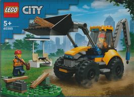 LEGO CITY 60385 SCAVATRICE PER COSTRUZIONI  new