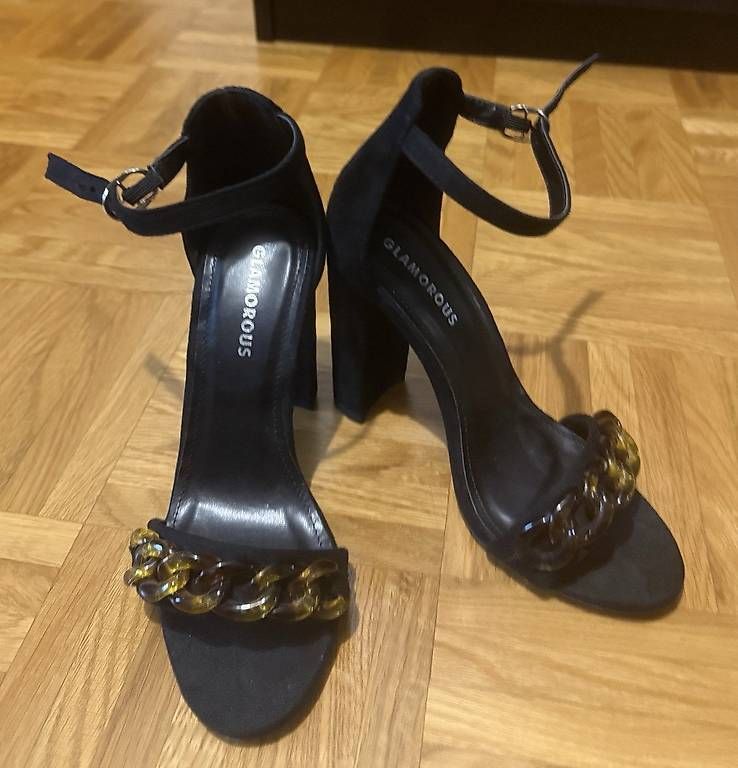 Scarpe da donna: Glamorous: Sandales talon bloc noires taille 36 – Nuovo (secondo la descrizione) da Lausanne venduto da loi_8msc