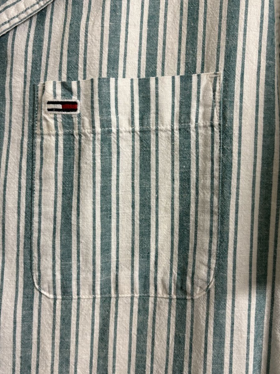 Tommy Hilfiger Camicie: Hemd Tommy Jeans Grösse L, Baumwolle / Leinen – Usato da Regensdorf venduto da k0nkret 1
