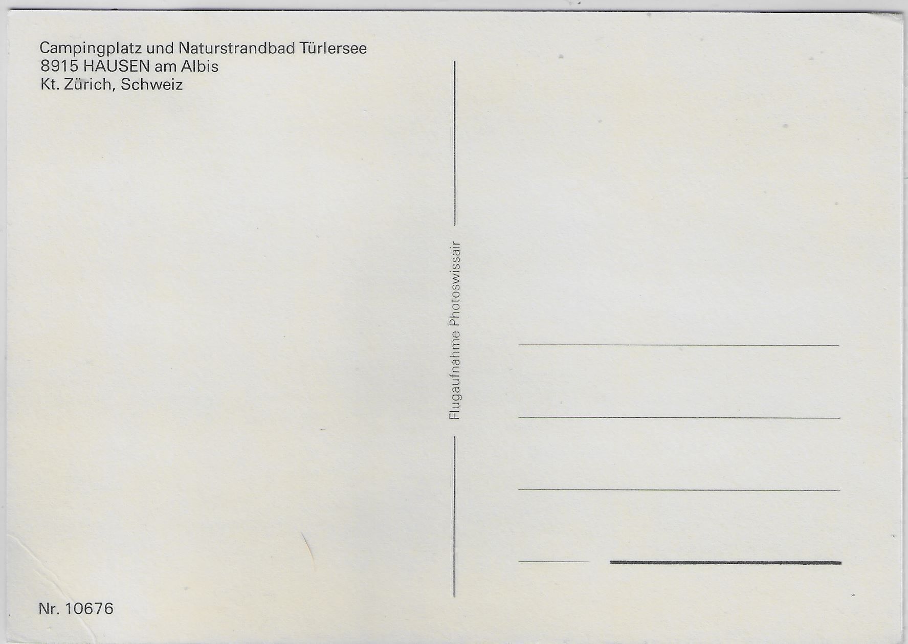 Cartoline postali: Flugaufnahme Campingplatz und – Antico da Ettingen venduto da Kartenplanet 1