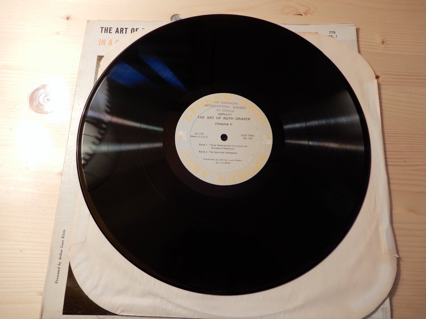 Dischi in vinile: The Art of Ruth Draper – Usato da Erstfeld venduto da Mario_boe0 3