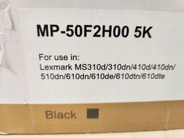 Lexmark Toner black MS310d 310dn 410d 410dn 510dn 610dn 610d