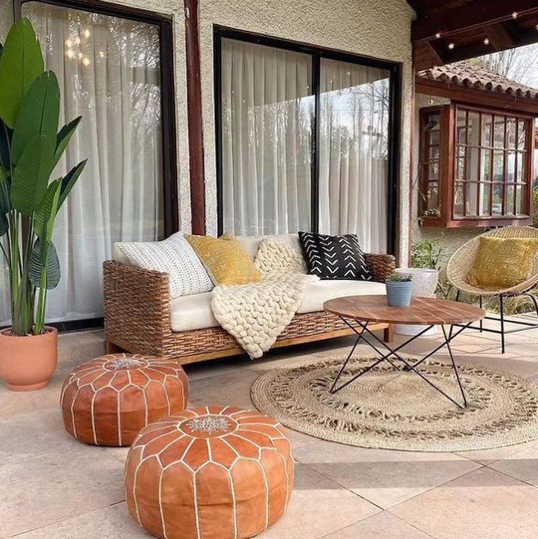 Divani: Pouf  Marocain en Cuir de Marrakech – Nuovo (secondo la descrizione) da cournillens venduto da Haronn 3