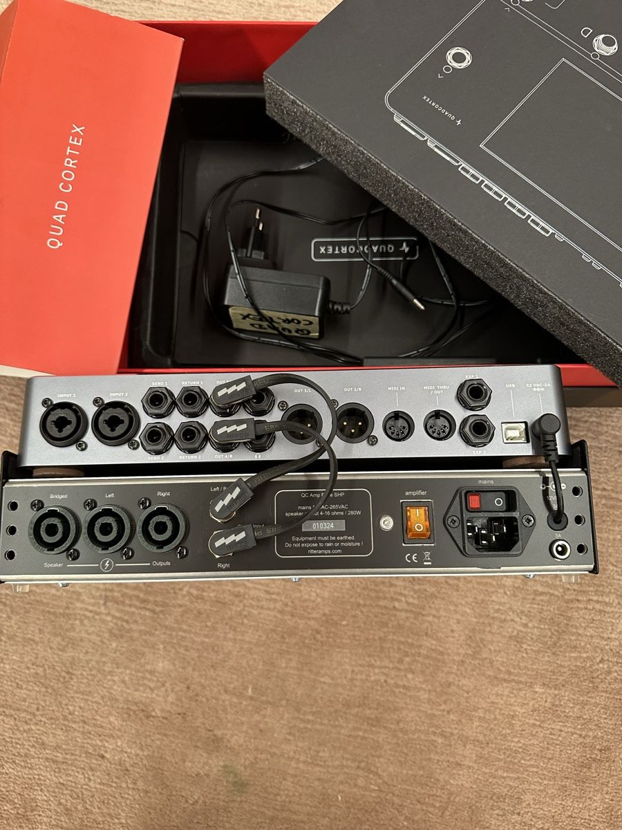 Musikinstrumente: Quad Cortex QC mit Ritter QC Amp Base SHP, 2x140 W – Gebraucht aus Tschierv von Screamingwolfguitars 2