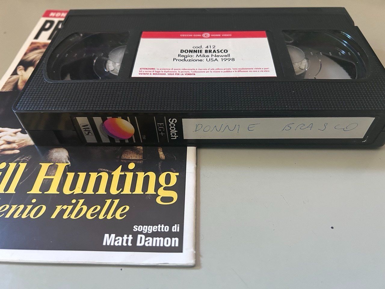 Tutti i VHS: VHS di Donnie Brasco – Usato da Giubiasco venduto da LorisVale 5