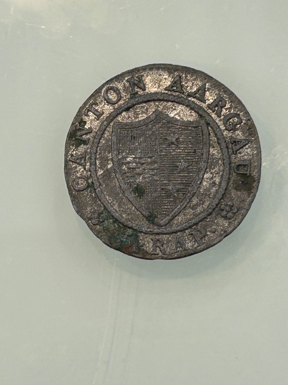 Tutti le monete: 1 mal 5 Rappen 1829 canton AARGAU – Usato da herisau venduto da hb_gold