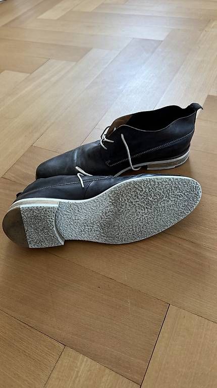 Scarpe da uomo: Schnürschuhe, grau-braun, Glattleder, 43 – Usato da Luzern venduto da bar_v528 1
