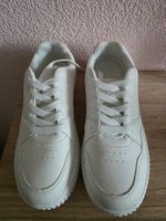 Bequeme weisse Sneaker  Gr. 37,