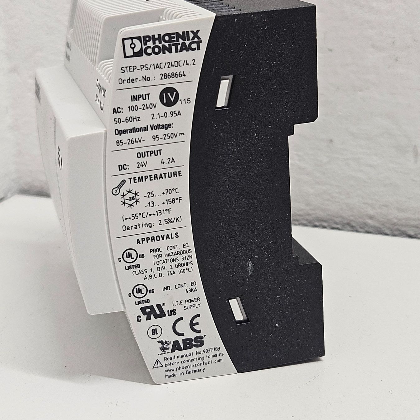Phoenix Contact Elektronikbauteile: 4 Stk. PHOENIX CONTACT STEP POWER 22.5-29.5V – Gebraucht aus Niederdorf von LeptonAG 2