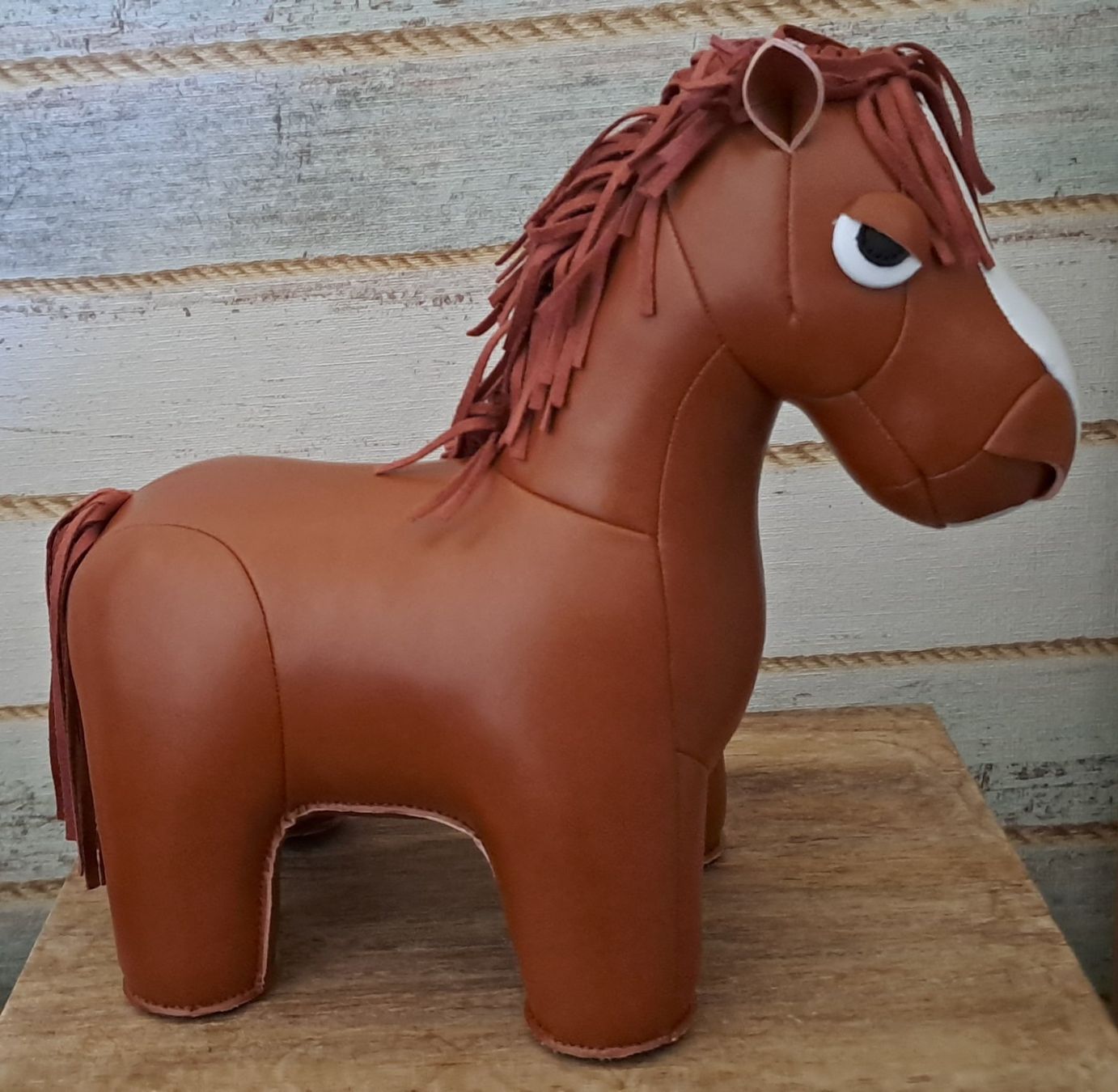 Statuette: Premium Designer Pferd aus Leder – Nuovo (secondo la descrizione) da Wallisellen venduto da prada008 2