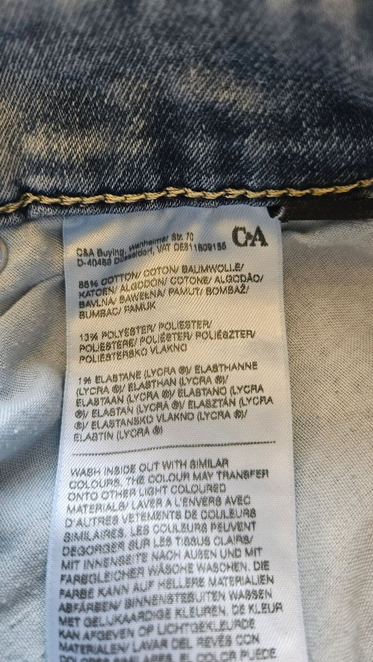 C&A Jeans: C&A Flex Jog Jeans, W36 L32, neuwertig, hellblau – Usato da Gossau ZH venduto da fashiontwo 5