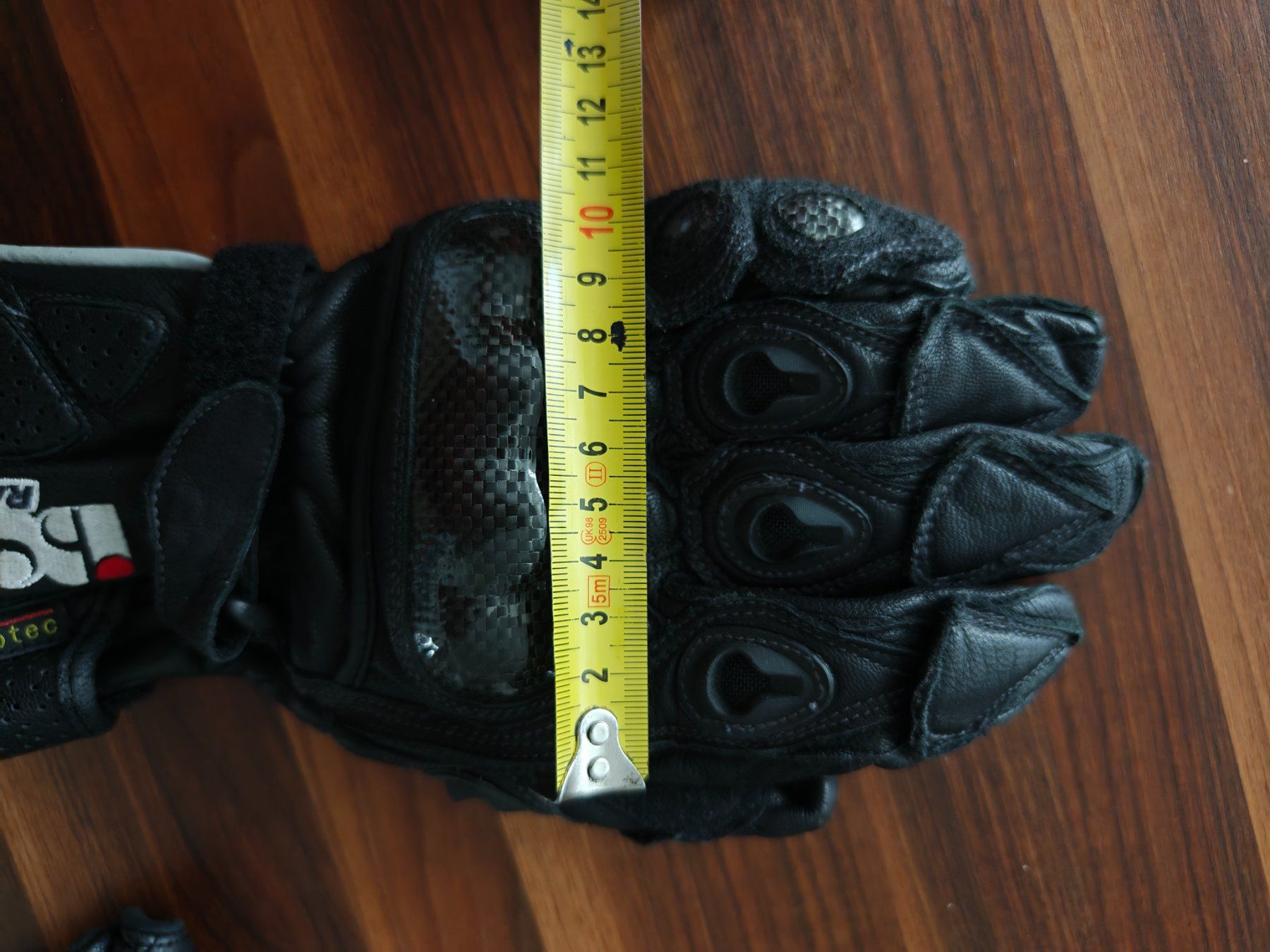 IXS Guanti & manicotti: IXS Motorrad Handschuhe Leder Carbon – Usato da Wallisellen venduto da m00ds 4