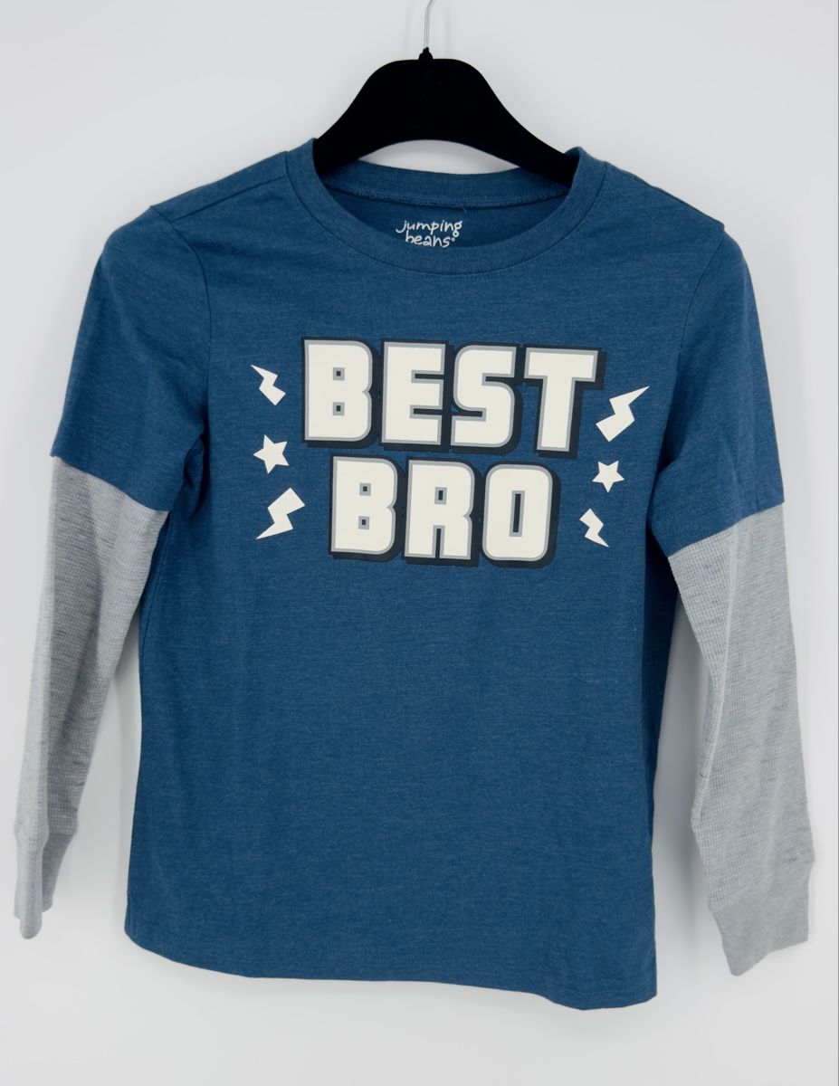 Pullover & Sweatshirts: # BOY - Pullover ,,Best Bro’‘ Gr. 122  # – Gebraucht aus Bolligen von secondhand-with-love