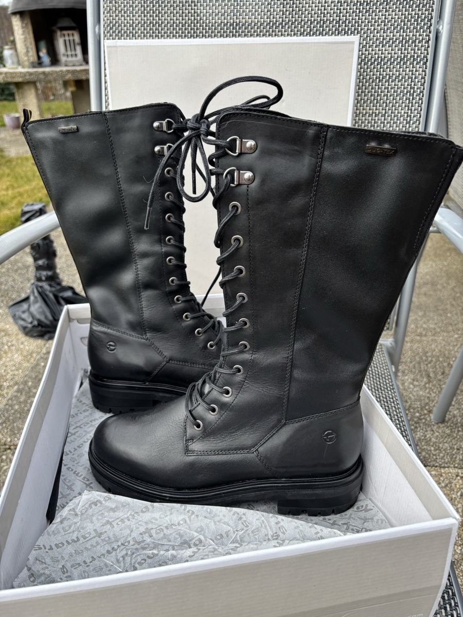 Tamaris Scarpe da donna: Stiefel Tamaris GR 40 schwarz – Nuovo e nell'imballaggio originale da Alterswil FR venduto da Lisu15 1
