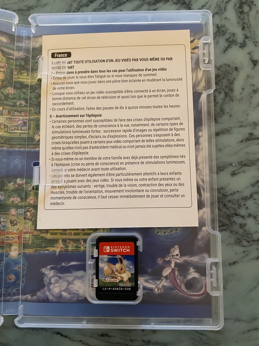 Pokémon Giochi: Nintendo Switch Pokemon Lets Go Evoli – Nuovo (secondo la descrizione) da Lausanne venduto da lau_mwz7 1