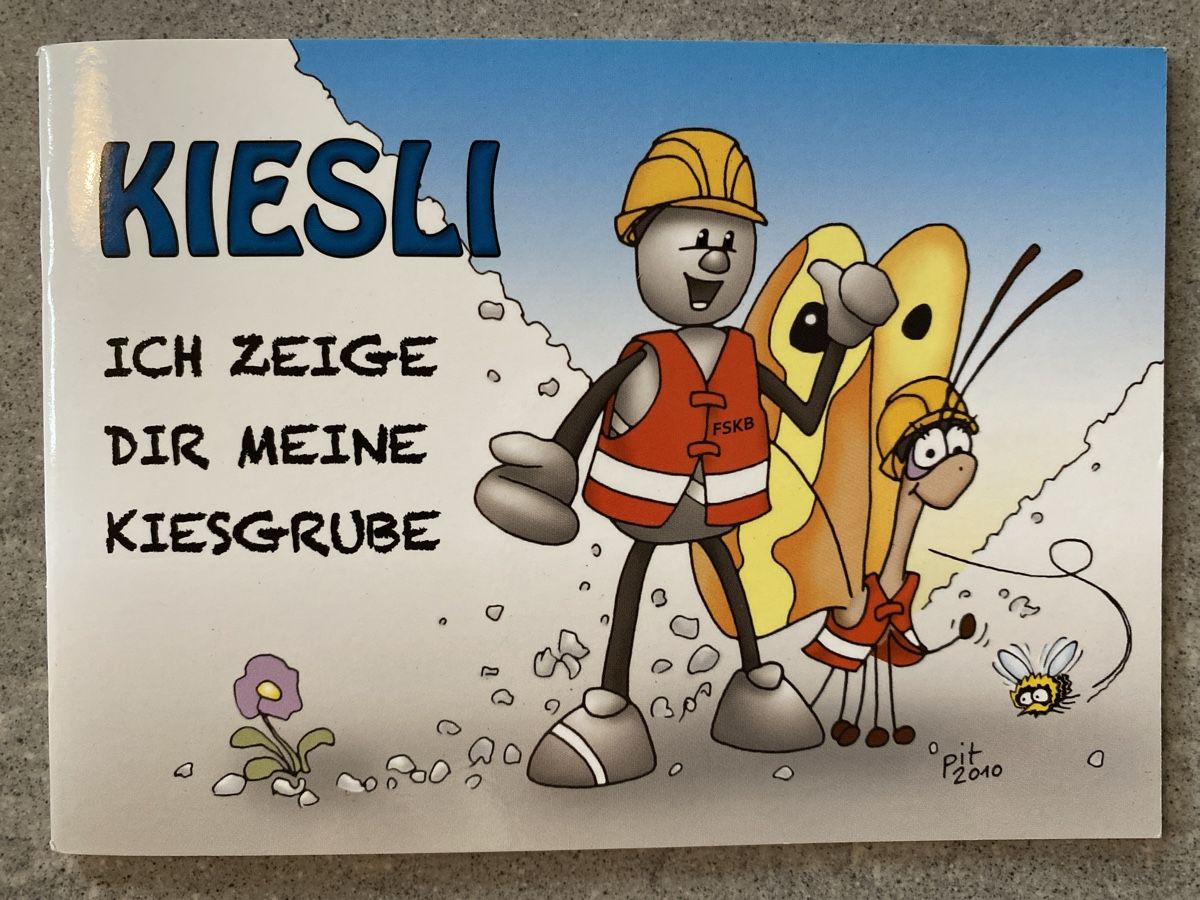 Fumetti: Heft "KIESLI" Kinderbuch über Kiesgrube Schweiz – Nuovo (secondo la descrizione) da Niederbüren venduto da funkel06