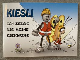 Heft "KIESLI" Kinderbuch über Kiesgrube Schweiz
