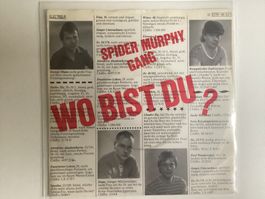 Spider Murphy Gang Single - Wo Bist Du?