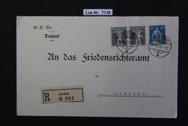 CH 1922 alter Beleg sauber gestempelt               Los 7139
