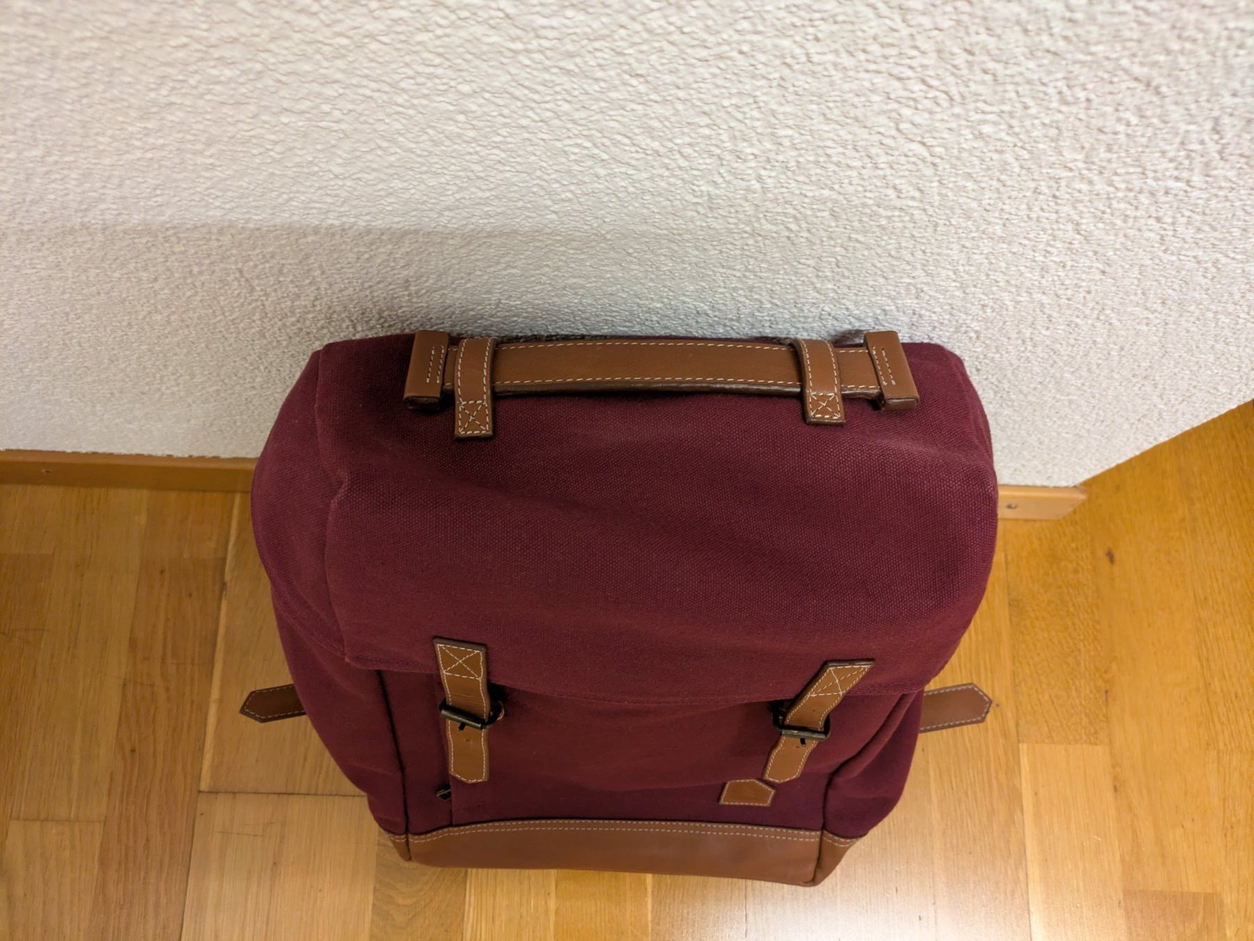 Rucksäcke: Arniko Backpack Classic Side Zipper Burgundy NEU! – Neu (gemäss Beschreibung) aus Bern von ShoppingQueenKing 3