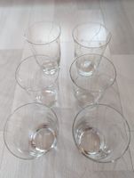 6er Set Weißweingläser mit Gravur, Top Zustand!