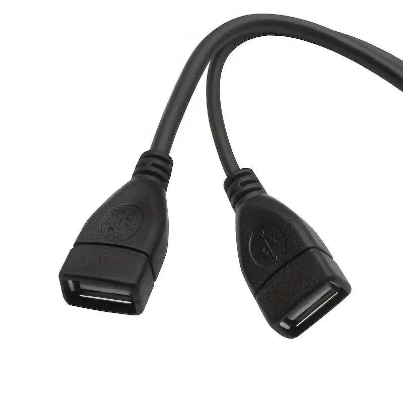 Lecteurs & Adaptateurs: USB 2.0 Stecker auf Dual Buchse Kabel – Neuf avec emballage d'origine à Aesch BL par _elektroniktrade_ 2