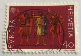 CH Briefmarken gestempel   